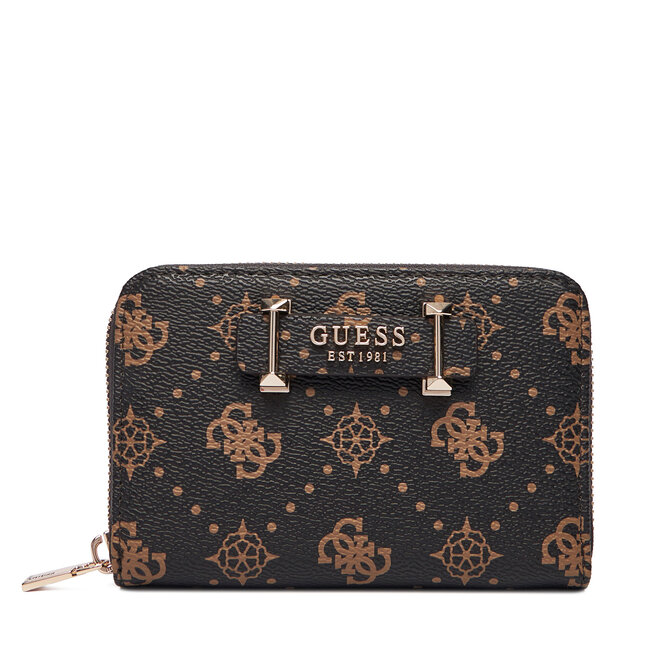 Duży Portfel Damski Guess Silia Slg SWGP98 90140 Brązowy