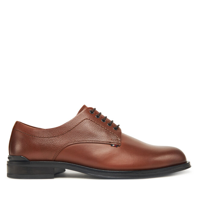 Półbuty Tommy Hilfiger Corporate Hilfiger FM0FM05581 Brązowy