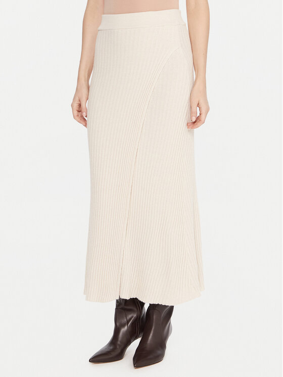 Kontatto Spódnica maxi 3M0955C Écru Regular Fit