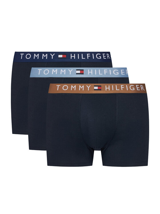 Tommy Hilfiger Komplet 3 par bokserek UM0UM03181 Czarny