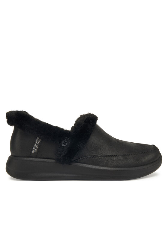 Skechers Kapcie Cozy Escape 168114/BBK Czarny