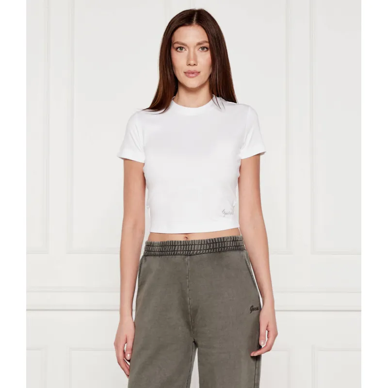 GUESS T-shirt BASIC Cropped Fit