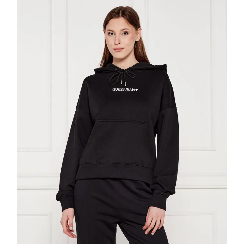 Guess Jeans Bluza EMBRO Oversize fit