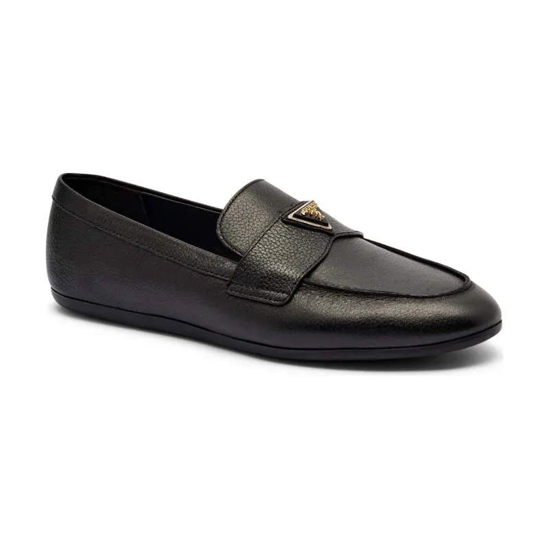 Guess Skórzane loafersy BAYLON