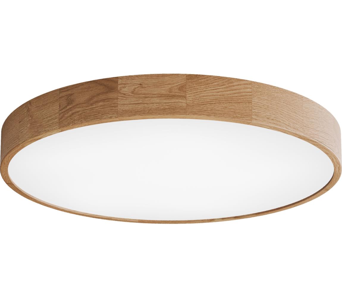 Lampa sufitowa CLEO 6xE27/24W/230V śr. 80 cm dąb