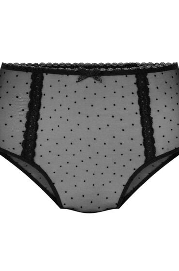 Hunkemöller Brazyliany z wysokim stanem Adeline Czarny