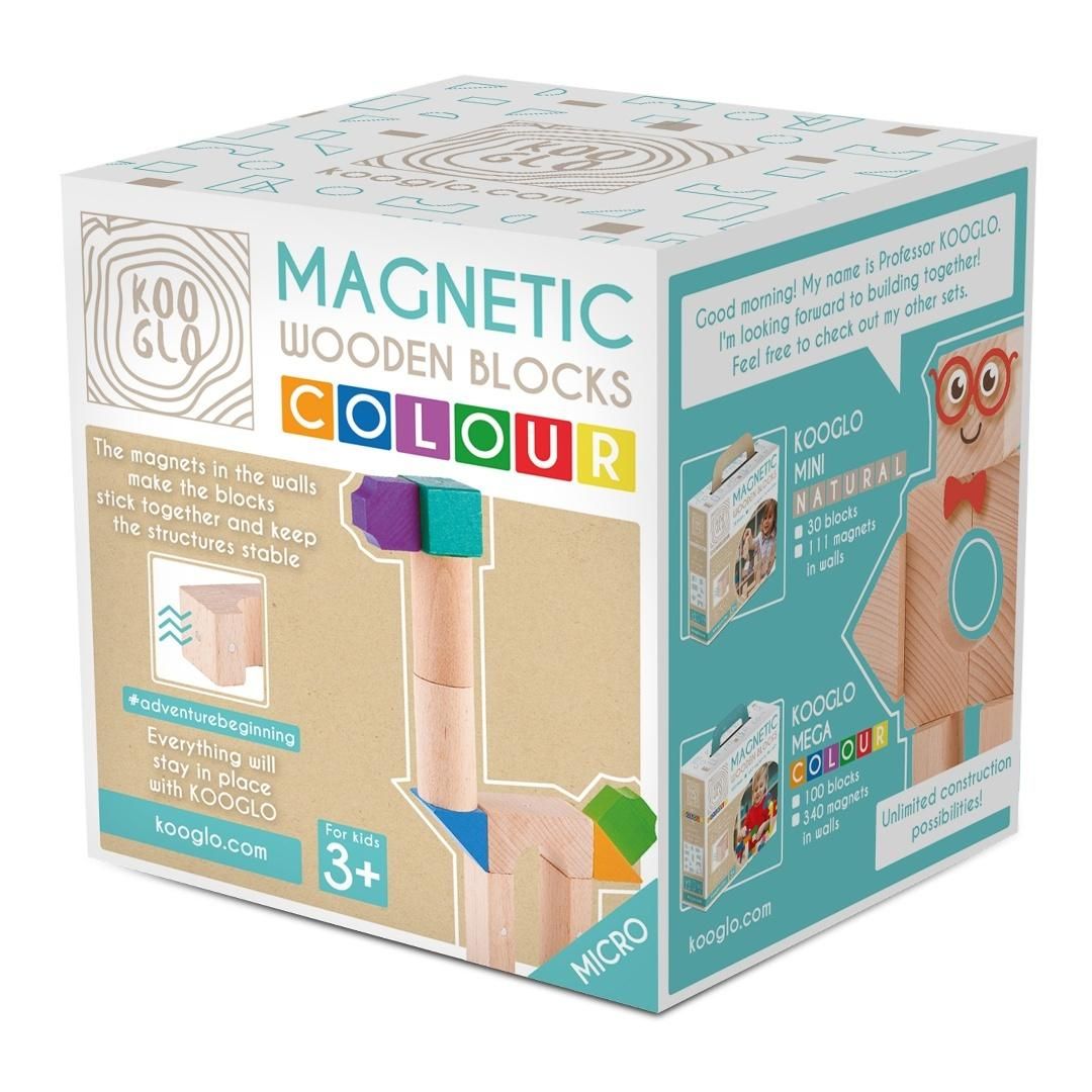 Klocki drewniane Micro Giraffe - klocki