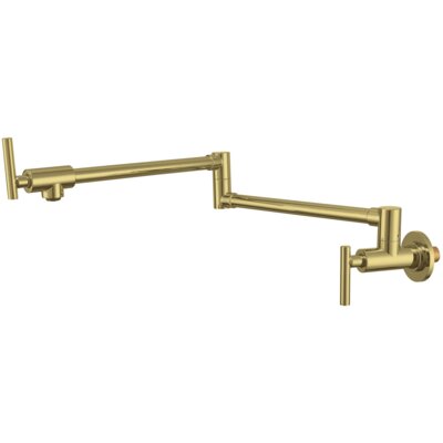 Bateria BERG Pot Filler 830135BG Jasny złoty