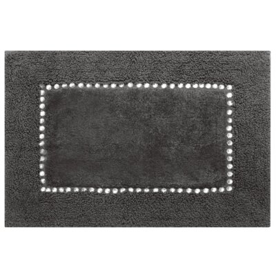 Dywanik łazienkowy CHIC Prostokątny Stalowy