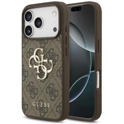 Etui GUESS 4G Big Logo do Apple iPhone 17 Pro Max Brązowy