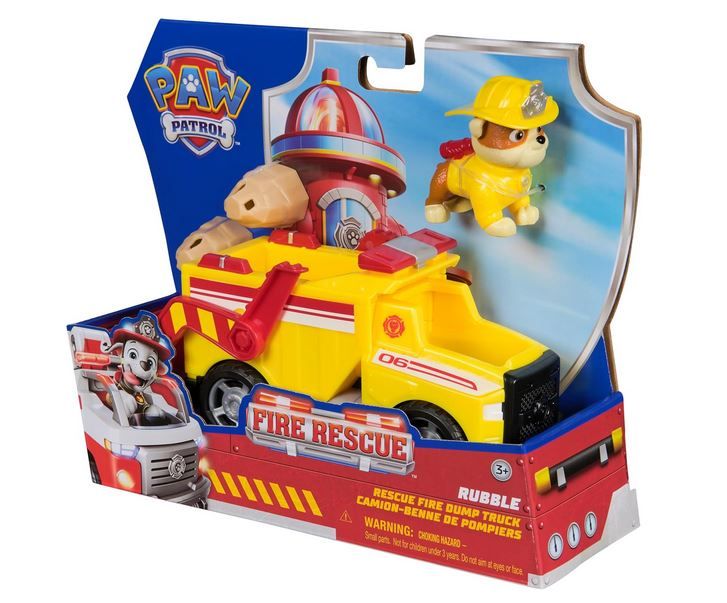 Psi Patrol fire rescue pojazd tematyczny - Rubble 6072662 Wb3 - model lub pojazd