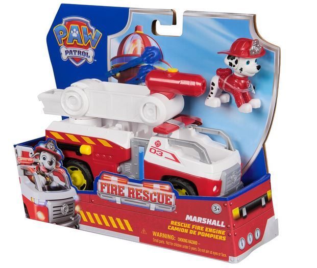 Psi Patrol fire rescue pojazd tematyczny - Marshall 6072660 Wb3 - model lub pojazd