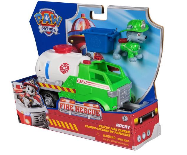 Psi Patrol fire rescue pojazd tematyczny - Rocky 6072642 Wb3 - model lub pojazd