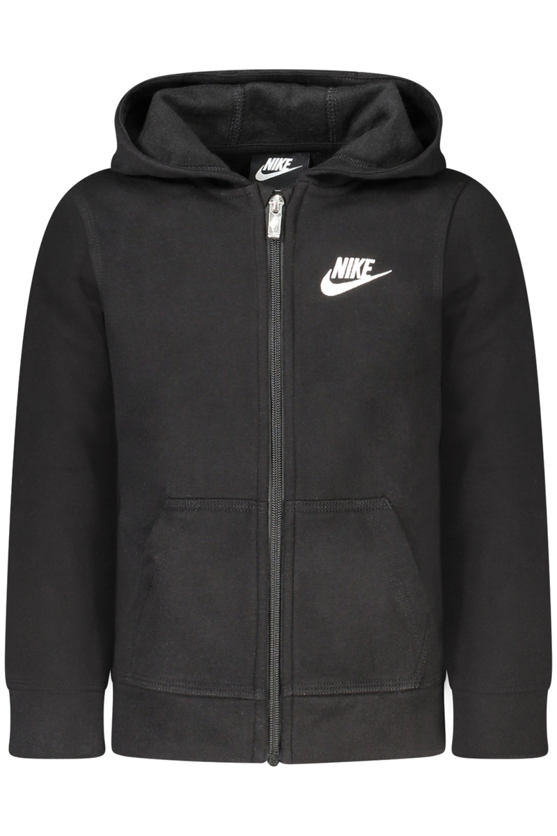CZARNA BLUZA DZIECIĘCA NIKE Z ROZPINANYM NA ZAMEK