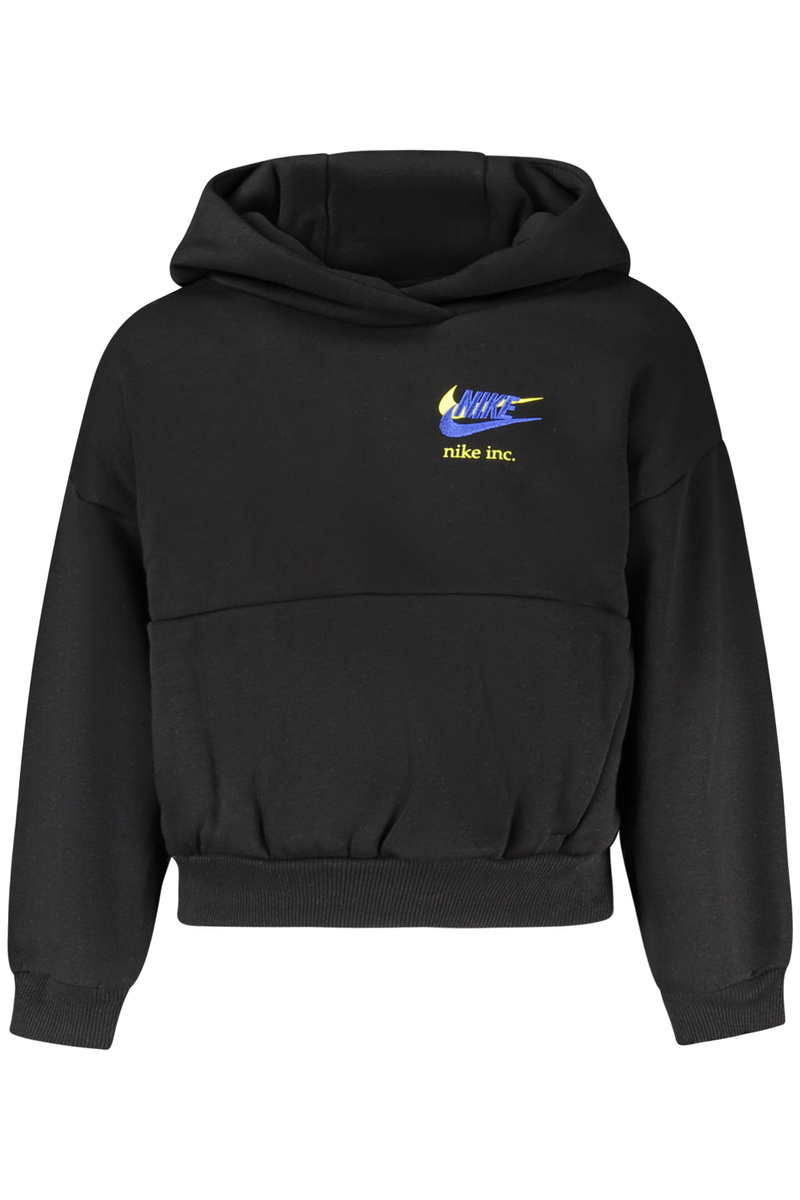 CZARNA BLUZA DZIECIĘCA NIKE Z ROZPINANYM NA ZAMEK