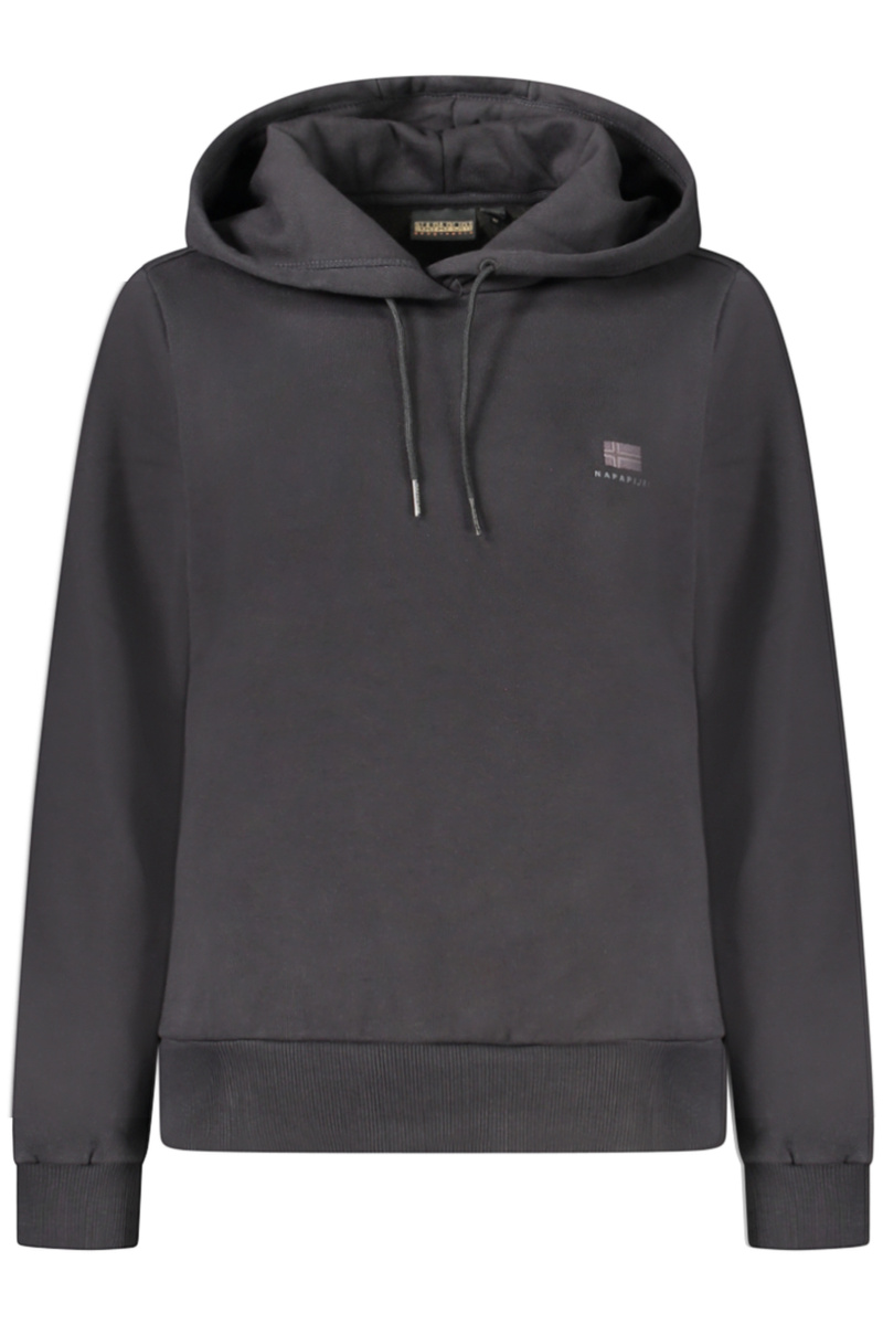 BLUZA DAMSKA NAPAPIJRI Z ROZPINANYM NAPĘDEM, CZARNA