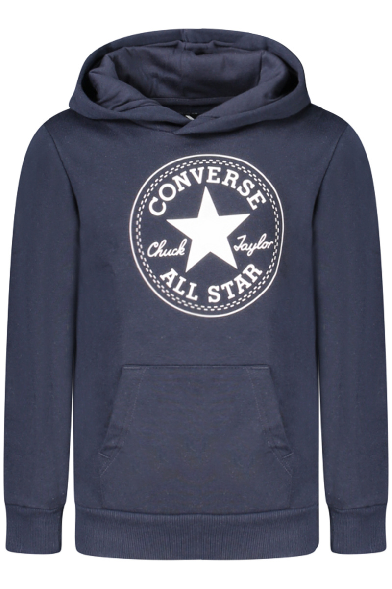 NIEBIESKA BLUZA DZIECIĘCA CONVERSE Z ROZPINANYM NA ZAMEK