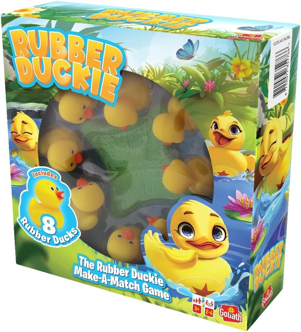 Rubber Duckies Gumowe Kaczuszki 8 szt - zabawka