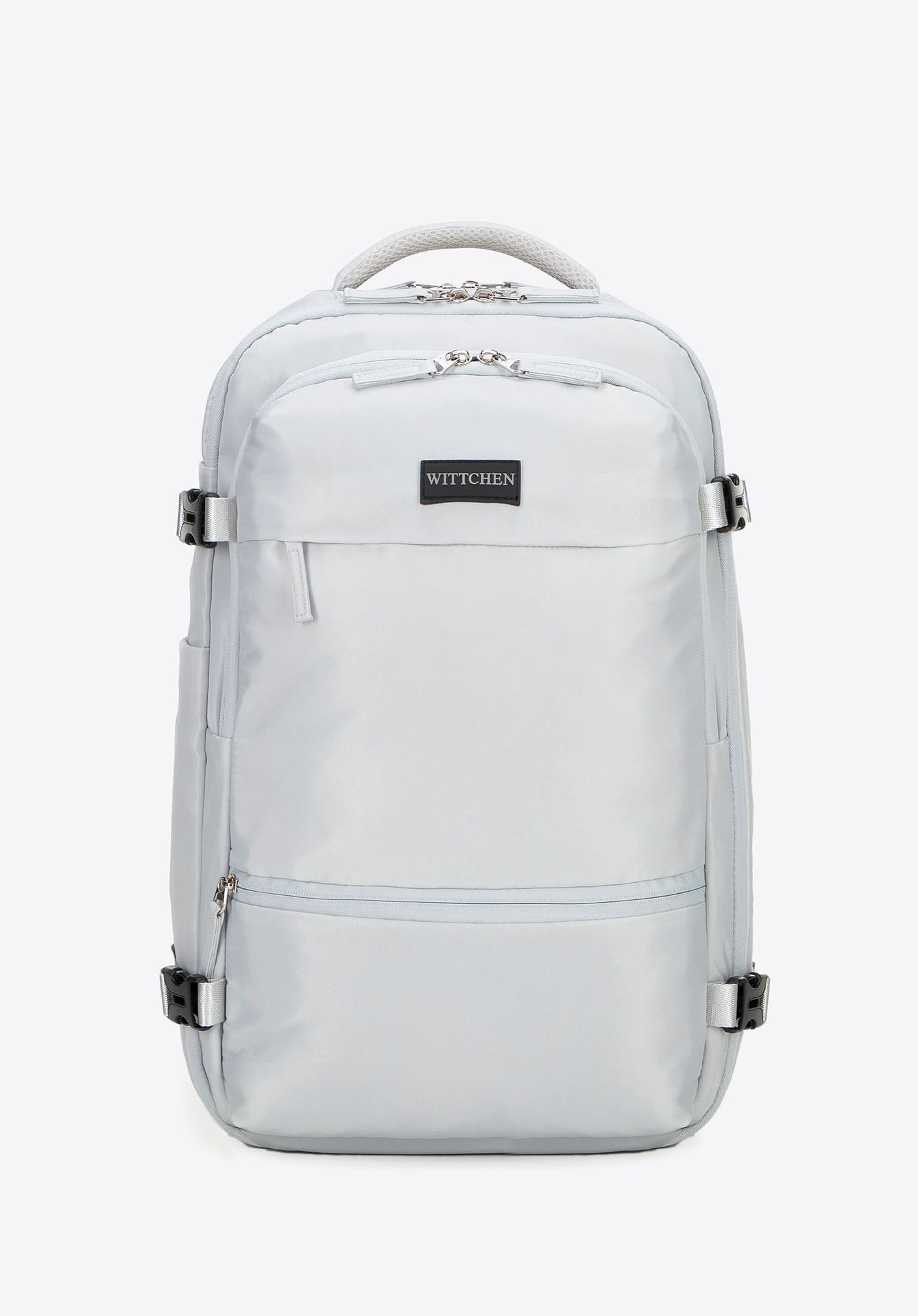 Poszerzany plecak wielofunkcyjny do samolotu złamana biel