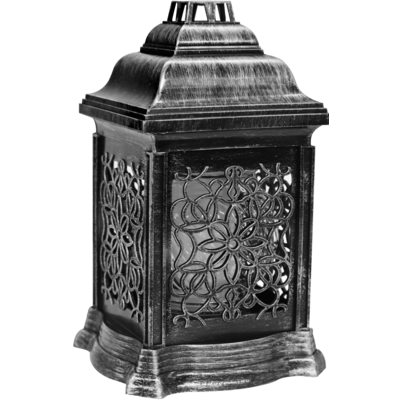 Kapliczka ażurowa z kwiatem KAT 207 KW SR 14,5 x 26 cm srebrny