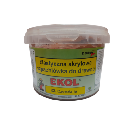 Elastyczna szpachlówka do drewna 1 kg Czereśnia EKOL