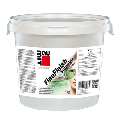 Biała gładź szpachlowa polimerowa FinoFinish Superior - 3 kg BAUMIT
