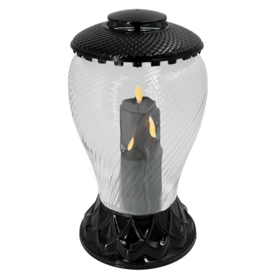 Znicz Sapporo 18 x 34 cm 90 dni złoty / czarny / srebrny / biały