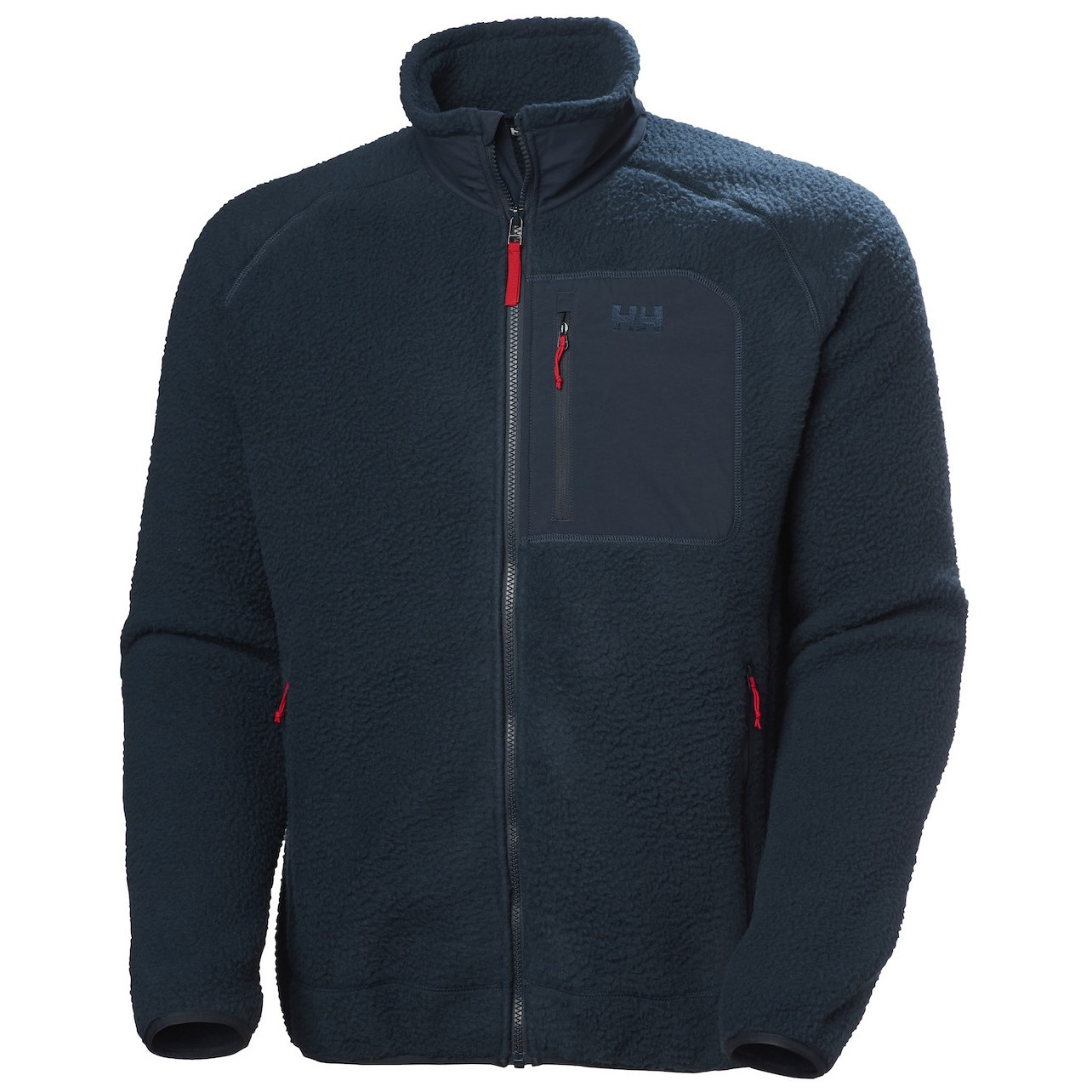 Męska bluza Helly Hansen Panorama Pile Block Jacket Rozmiar: XL / Kolor: ciemnoniebieski