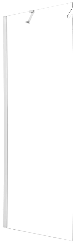 Kabina Walk-in Hooked 90x200 transparentna profil chromowany Sealskin