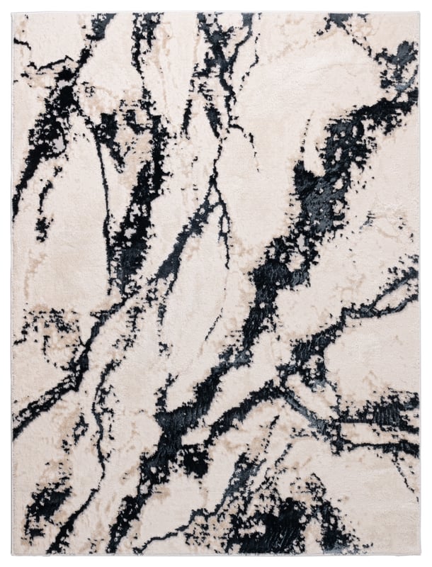 Dywan Stone Marmur czarny 200 x 290 cm