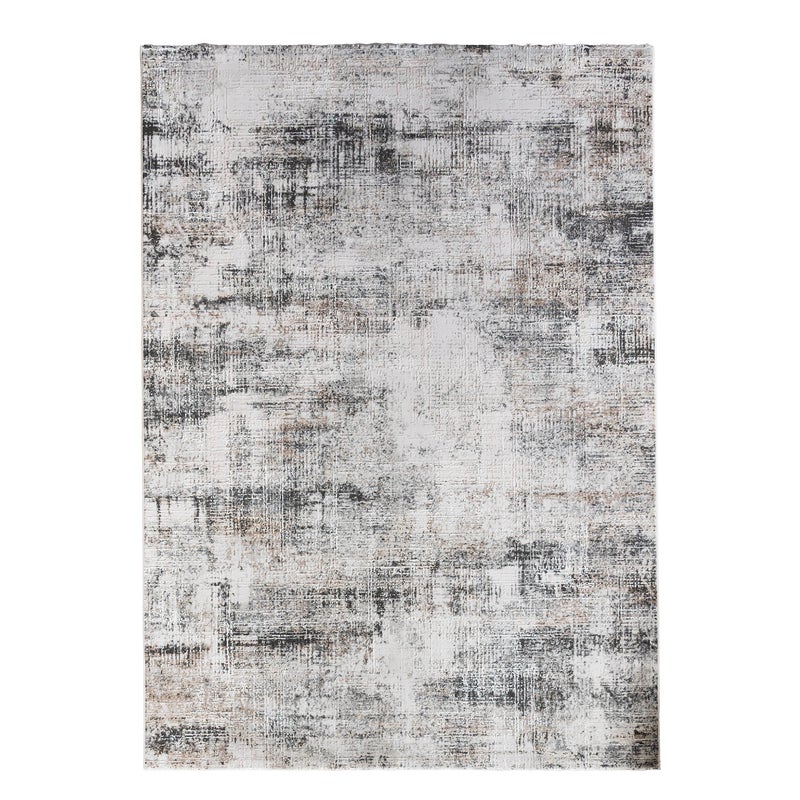 Dywan Astana przecierany beżowo-brązowy 160 x 220 cm