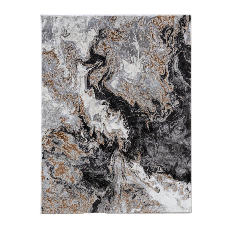 Dywan Nevada kamień szaro-grafitowy 120 x 160 cm