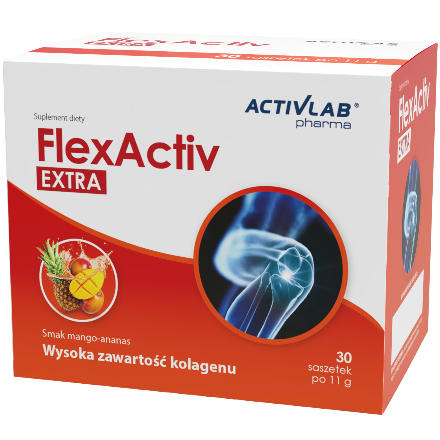 Activlab Pharma FlexActiv Extra, smak mango-ananas, 30 saszetek