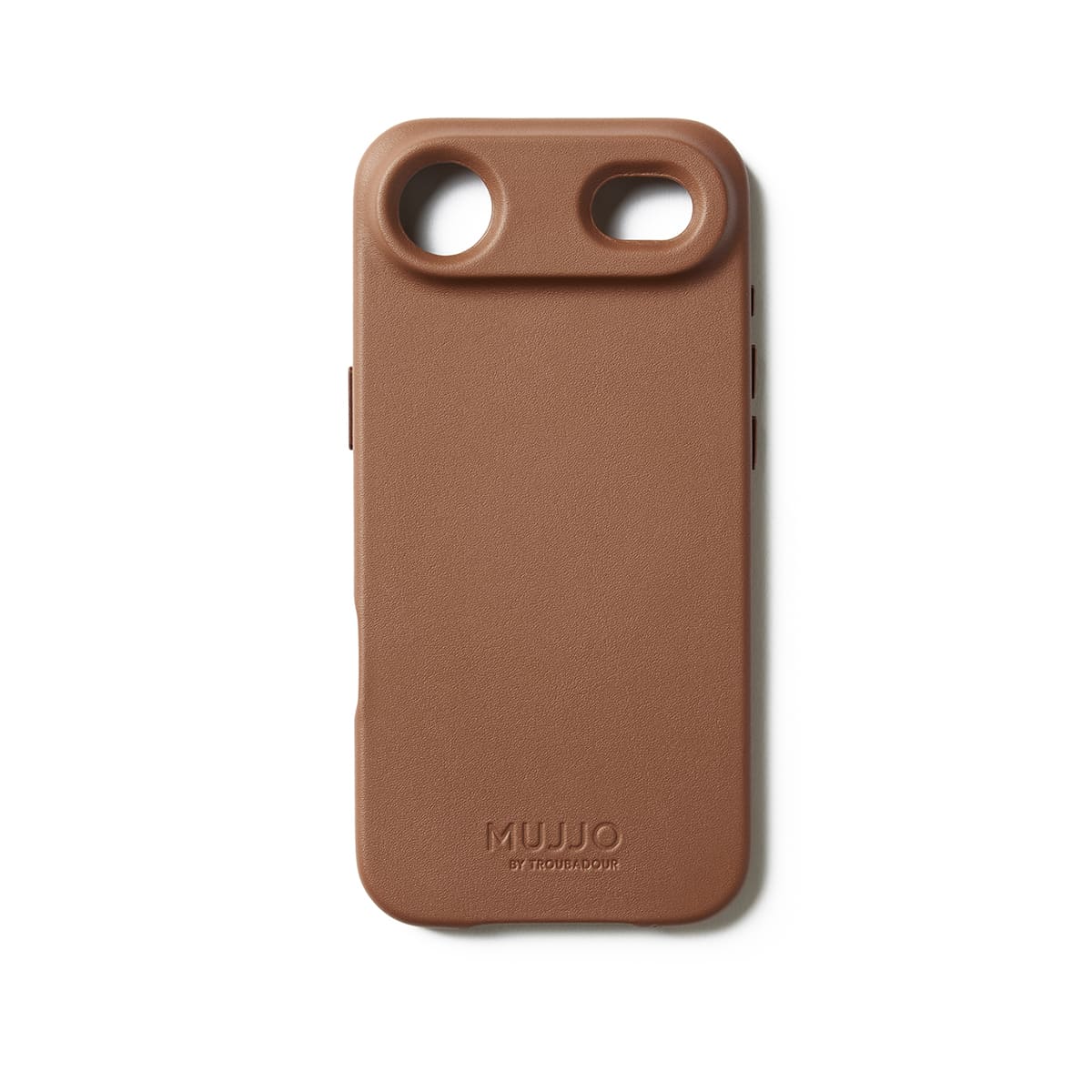 Mujjo Leather Case Etui skórzane do iPhone Air kompatybilne z MagSafe - Brązowe