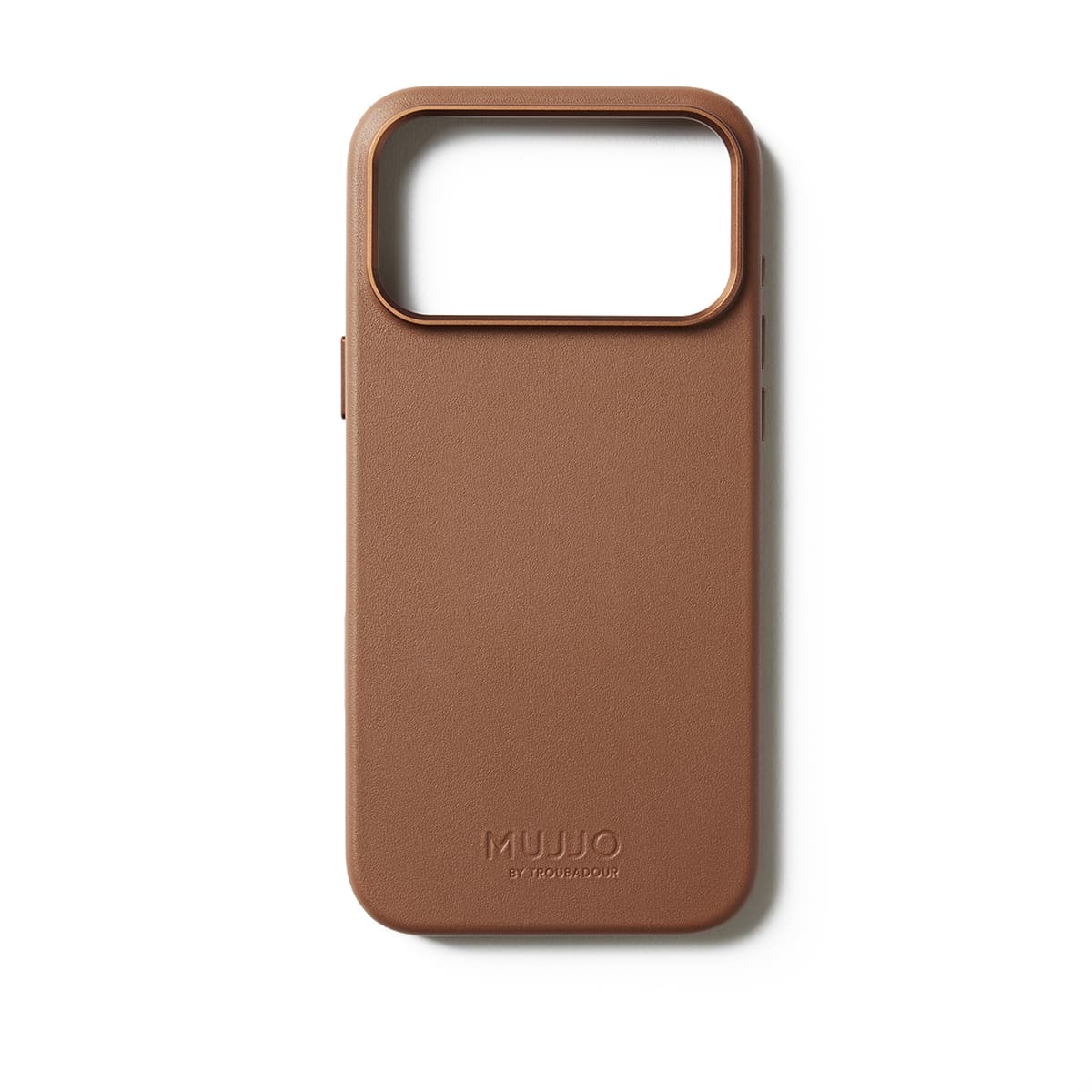 Mujjo Leather Case Etui skórzane do iPhone 17 Pro Max kompatybilne z MagSafe - Brązowe