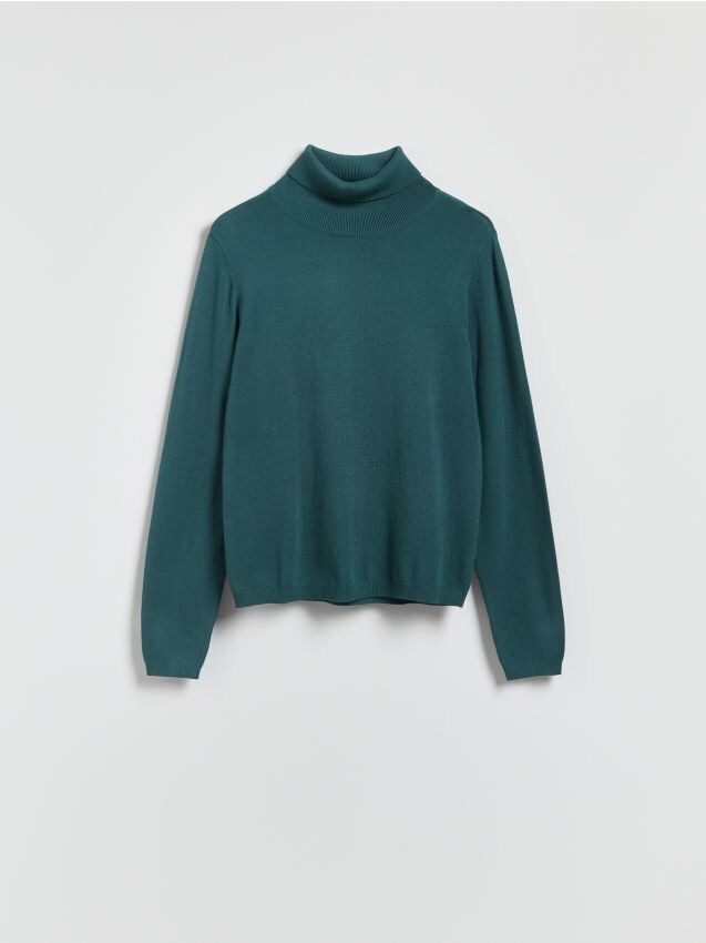 Reserved - Golf z wiskozą - morski