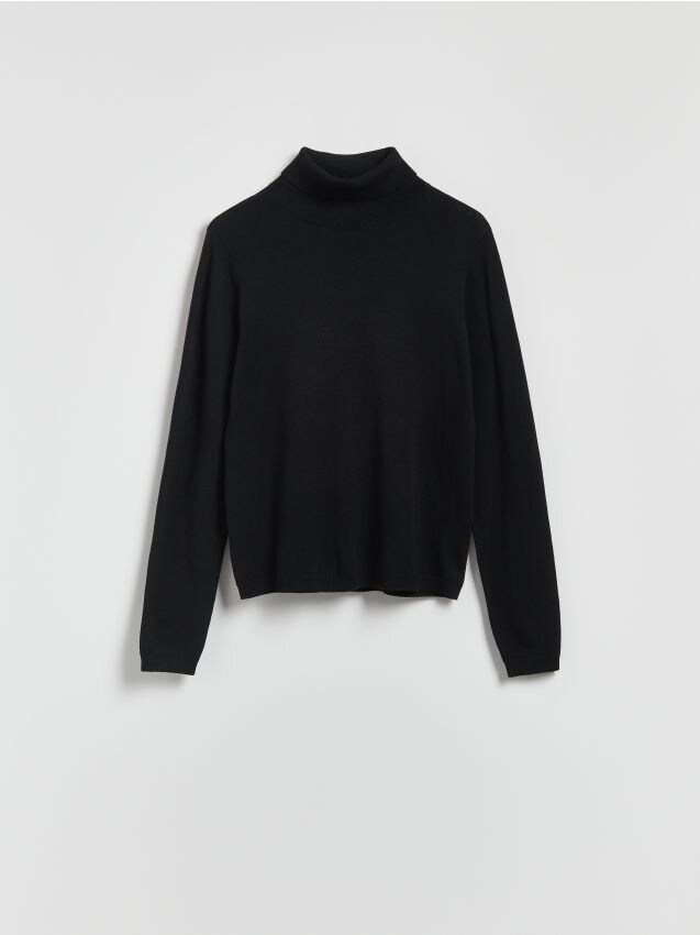 Reserved - Golf z wiskozą - czarny