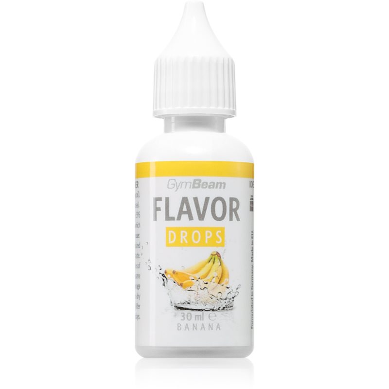 GymBeam Flavor Drops przyprawa smak Banana 30 ml