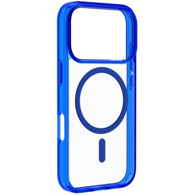 Etui CELLULARLINE Iconic MagSafe do Apple iPhone 17 Pro Przezroczysto-niebieski