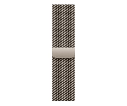 Apple Bransoleta mediolańska 46 mm M/L naturalny