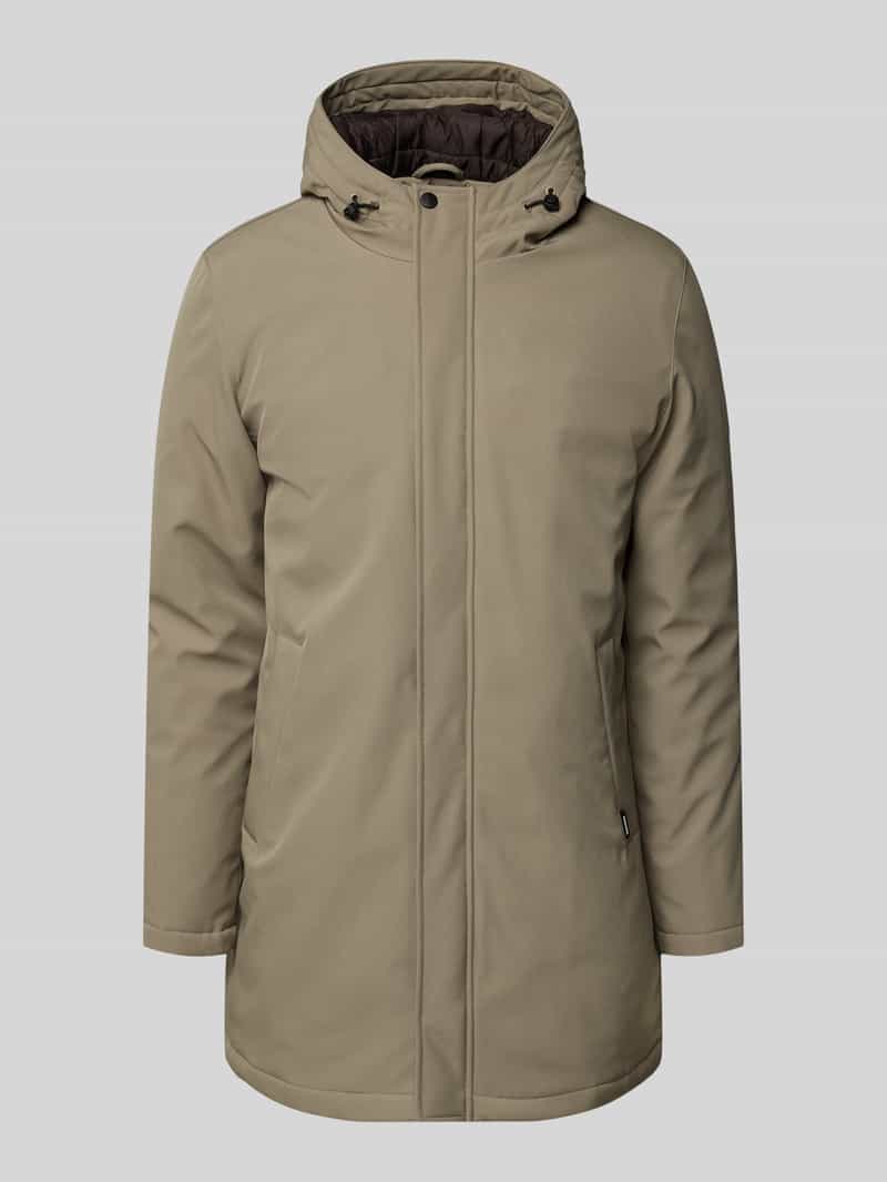 Parka o kroju regular fit z kapturem model ‘Madeston’