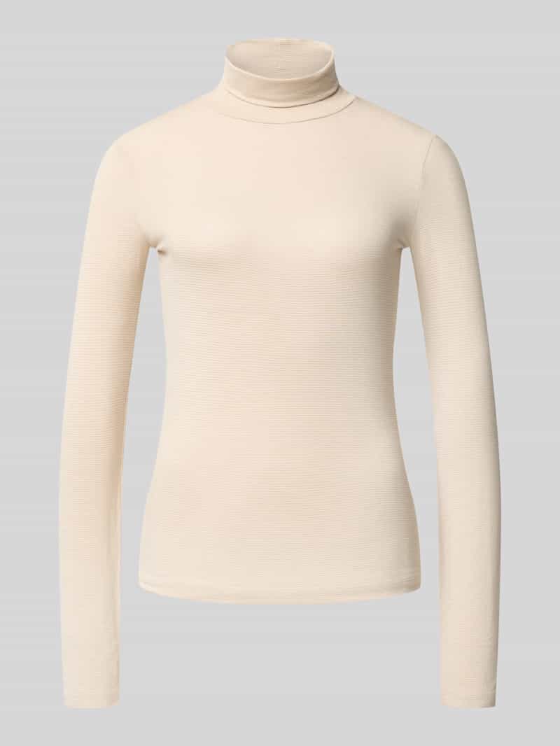 Golf o kroju slim fit z mieszanki wiskozy model ‘LAVA GLITTER’