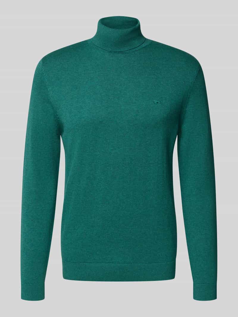Golf o kroju regular fit z czystej bawełny