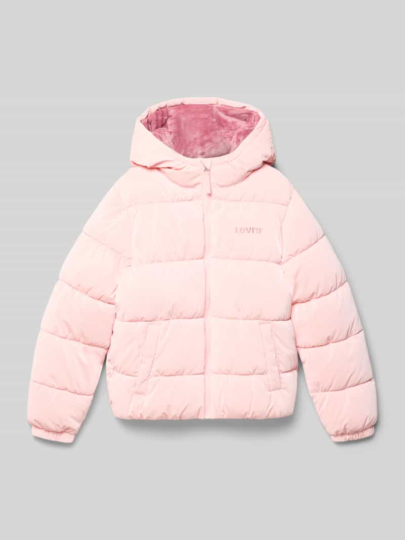 Kurtka pikowana z kapturem