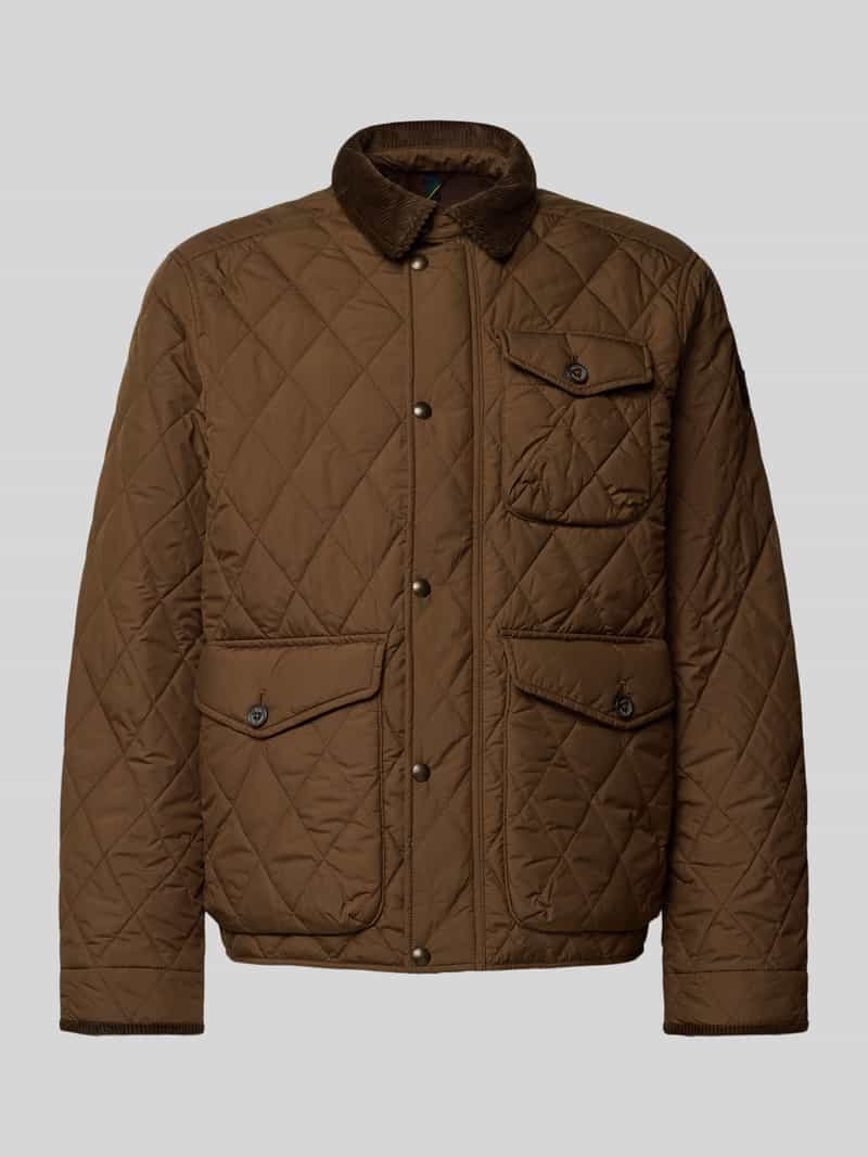 Kurtka pikowana z wykładanym kołnierzem model ‘BEATON’