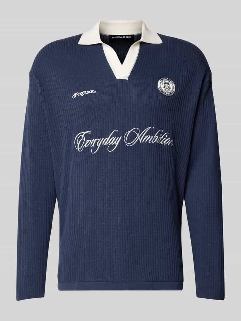 Koszulka polo z haftem model ‘Yemo’