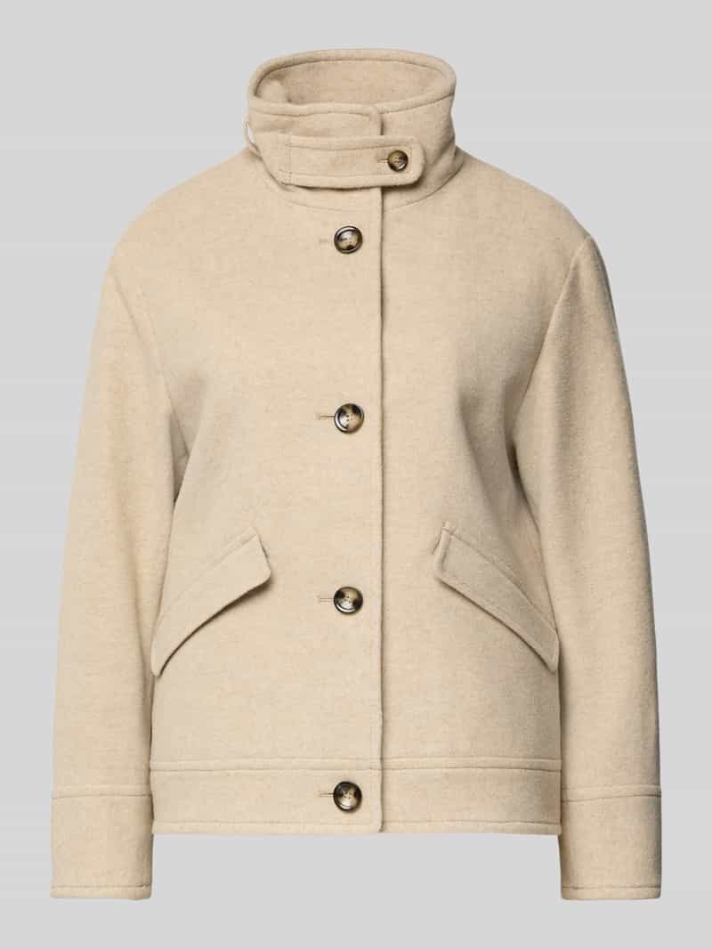 Kurtka o kroju regular fit z mieszanki wełny model ‘Astoria’