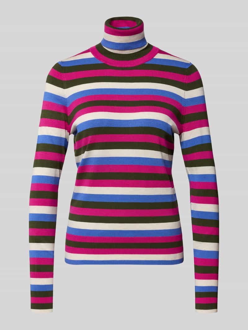 Bluzka z długim rękawem o kroju regular fit z mieszanki wiskozy