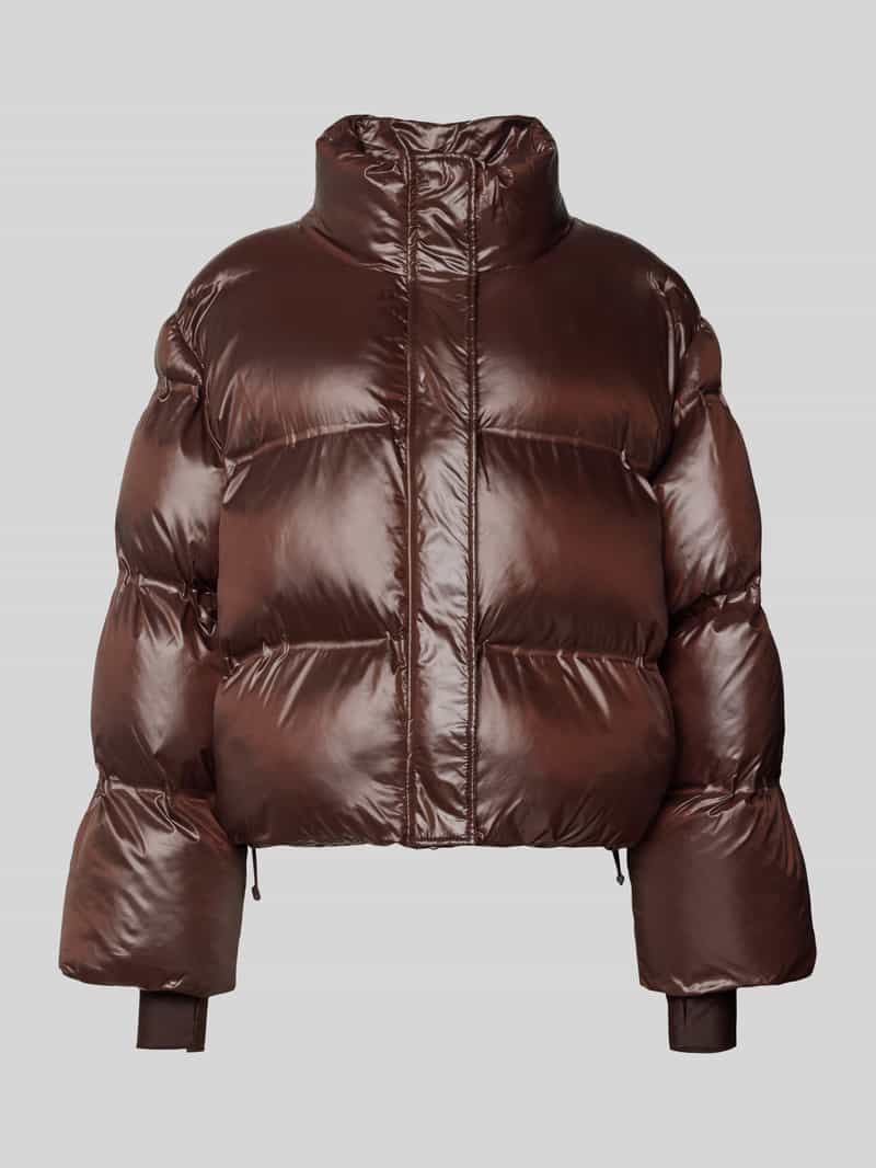 Kurtka pikowana ze stójką model ‘Rhea’