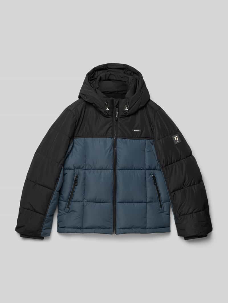 Kurtka zimowa o kroju regular fit z pikowaniem